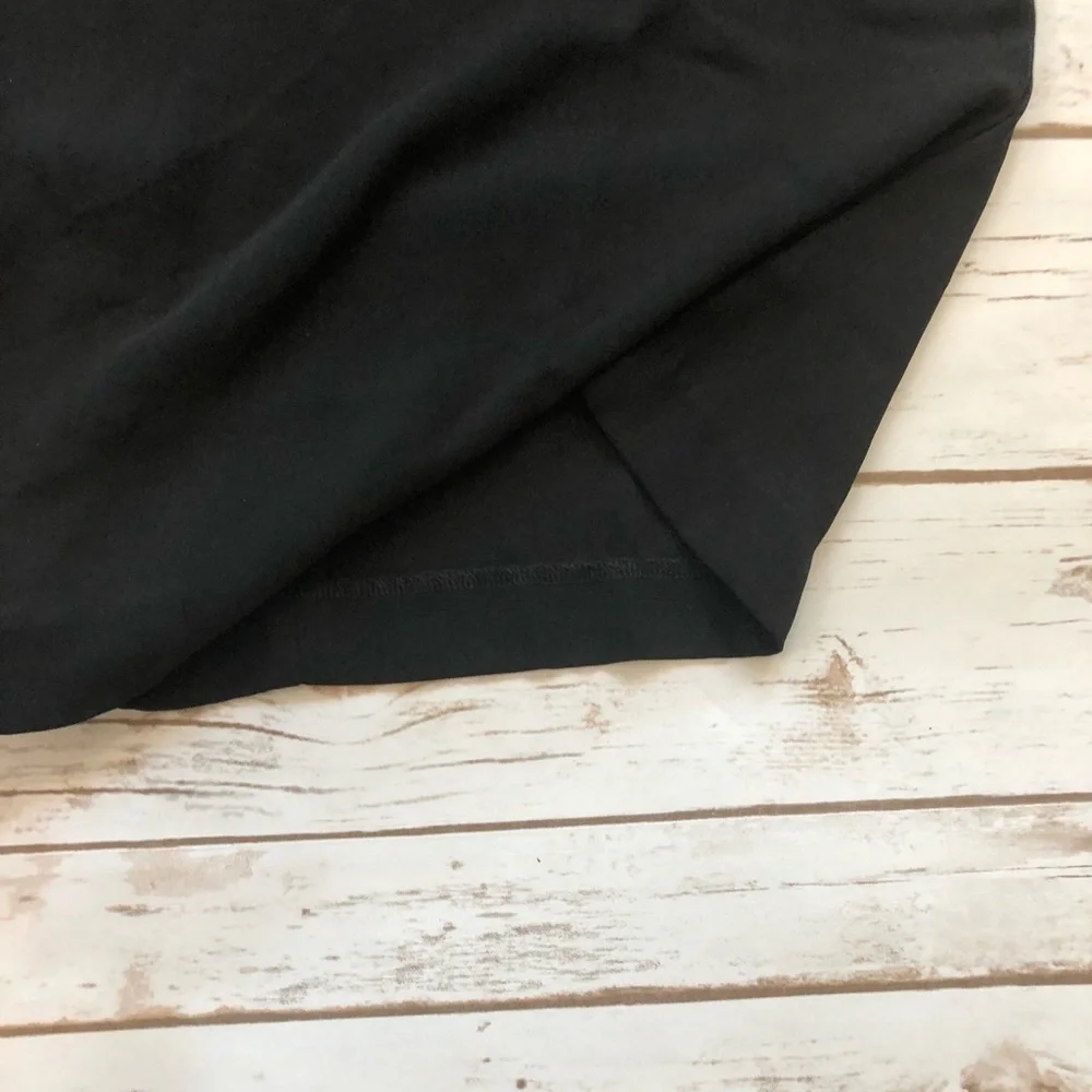 Reyna Couture black blousant sleeve dress